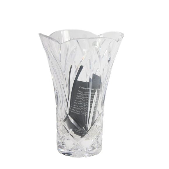 Waterford Other - Waterford Crystal Violet Vase Diamond Cut Pattern  8 Inches